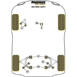 POWERFLEX FOR ALFA ROMEO 166 (1999-2007)