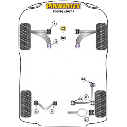 POWERFLEX FOR VOLKSWAGEN TOURAN MODELS , TOURAN (2017 - ) ,