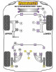 KIT DE 3 SILENTBLOCK DEL DIFERENCIAL Nº21 PARA VOLKSWAGEN