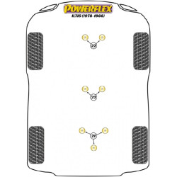 POWERFLEX FOR VOLKSWAGEN TRANSPORTER MODELS , T4 TRANSPORTER