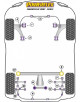 SILENTBLOCK TRASERO DEL BRAZO DELANTERO Nº2 PARA SUBARU