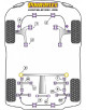 SILENTBLOCK TRASERO DEL BRAZO DELANTERO Nº2 PARA SUBARU