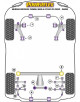 SILENTBLOCK TRASERO DEL BRAZO DELANTERO Nº2 PARA SUBARU