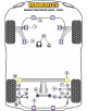 SILENTBLOCK TRASERO DEL BRAZO DELANTERO Nº2 PARA SUBARU