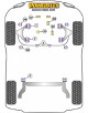 SILENTBLOCKS DEL PUENTE TRASERO Nº5 PARA VAUXHALL / OPEL