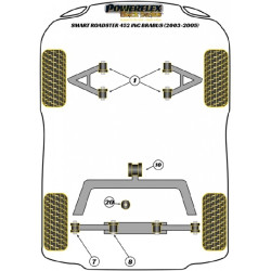 POWERFLEX FOR SMART ROADSTER INC BARBUS (2003 - 2005)