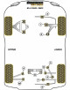 SILENTBLOCK DEL TRAPECIO SUPERIOR DELANTERO Nº3 PARA MAZDA