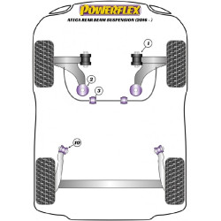 POWERFLEX FOR VOLKSWAGEN VENTO , VENTO (2005 - 2010) ,