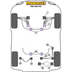 POWERFLEX POUR VOLKSWAGEN VENTO , VENTO (2005 - 2010) ,