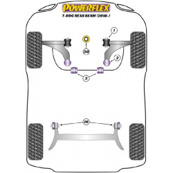 POWERFLEX POUR VOLKSWAGEN VENTO , VENTO (2005 - 2010) ,