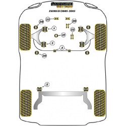 POWERFLEX FOR VAUXHALL / OPEL ZAFIRA MODELS , ZAFIRA B (2005