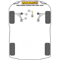 POWERFLEX POUR VOLVO V50 (2004 EN ADELANTE)