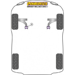 POWERFLEX FOR HONDA ODYSSEY RC1, RC2 (2013 - EN ADELANTE)