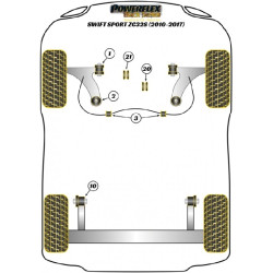 POWERFLEX POUR SUZUKI SWIFT - SPORT (2010 EN ADELANTE)