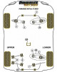 SILENTBLOCK INTERIOR UNIÓN TRASERA SUP. BRAZO Nº8 PORSCHE