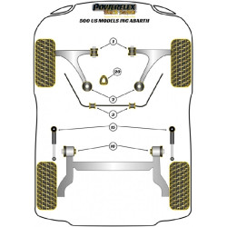 POWERFLEX POUR FORD KA MODELS , KA (2008-) ,