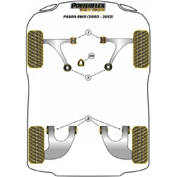 POWERFLEX FOR FORD KA MODELS , KA (2008-) ,