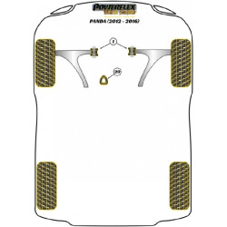 POWERFLEX FOR FORD KA MODELS , KA (2008-) ,