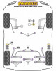 SILENTBLOCK TRASERO DEL BRAZO DELANTERO Nº1 PARA MINI