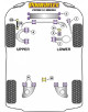 SILENTBLOCK DEL TIRANTE TRASERO AL CHASIS Nº11 VOLKSWAGEN