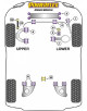 SILENTBLOCK DEL TIRANTE TRASERO AL CHASIS Nº11 VOLKSWAGEN