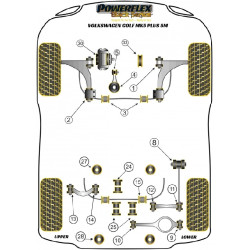 POWERFLEX FOR VOLKSWAGEN VENTO  , VENTO (2005 - 2010)  ,