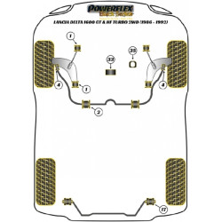 POWERFLEX FOR LANCIA INTEGRALE 16V (1989-1994)