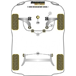 POWERFLEX POUR VOLKSWAGEN VENTO  , VENTO (2005 - 2010)  ,