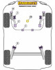 SILENTBLOCK TRASERO DEL TRAPECIO DELANTERO Nº2 PARA VAG