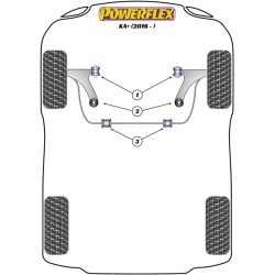 POWERFLEX FOR MAZDA MAZDA2 DE (2007-)