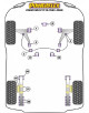 POWERFLEX SILENTBLOCK AMORTIGUADOR TRASERO Nº10 VOLKSWAGEN