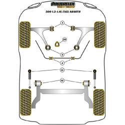 POWERFLEX POUR FORD KA MODELS , KA (2008-) ,