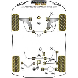 POWERFLEX FOR VOLKSWAGEN TOURAN MODELS , TOURAN (2017 - ) ,