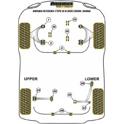 POWERFLEX FOR HONDA ELEMENT (2003 - 2011)
