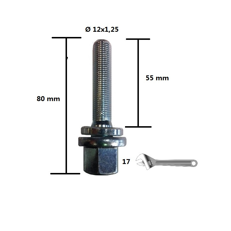 WHEEL BOLT 12x1.25
