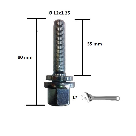 WHEEL BOLT 12x1.25
