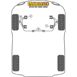 POWERFLEX POUR RENAULT TWINGO , TWINGO II (2007-2014) ,