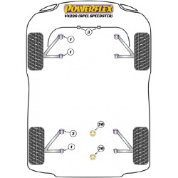POWERFLEX FOR VAUXHALL / OPEL VX220 (OPEL SPEEDSTER)