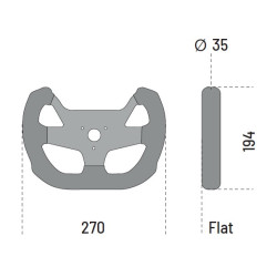 Volante Sparco de monoplaza