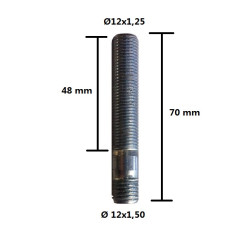Goujon de roue 12x1.50