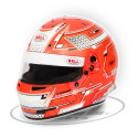 CASQUE BELL RS7 PRO STAMINA ROUGE HANS FIA8859 / SA2020