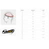 HELMET BELL MAG-10 PRO WHITE HANS FIA8859-2015 / SA2020