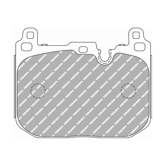 PASTILLA DE FRENO FERODO RACING DS1.11