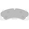 PASTILLA DE FRENO FERODO RACING DS3.12 RODADAS