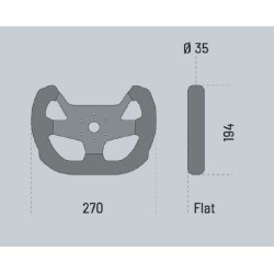 VOLANTE SPARCO F-10A PIEL VUELTA