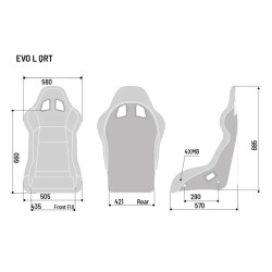 ASIENTO SPARCO EVO L QRT GAMING