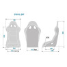 ASIENTO SPARCO EVO XL QRT GAMING