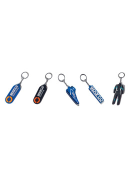 SPARCO RUBBER KEY RING