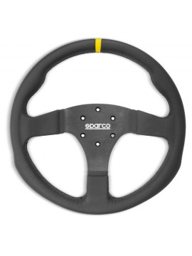 SPARCO R330 SMOOTH LEATHER STEERING WHEEL