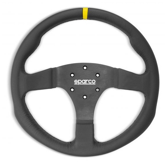 STEERING WHEEL SPARCO R350 SMOOTH LEATHER